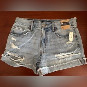 Aeropostale Distressed Mom Shorts